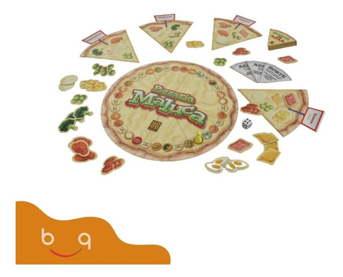 Jogo Divertido Pizzaria Maluca Com 30 Ingredientes Grow